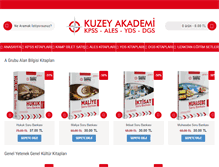 Tablet Screenshot of kuzeyakademiyayinlari.com